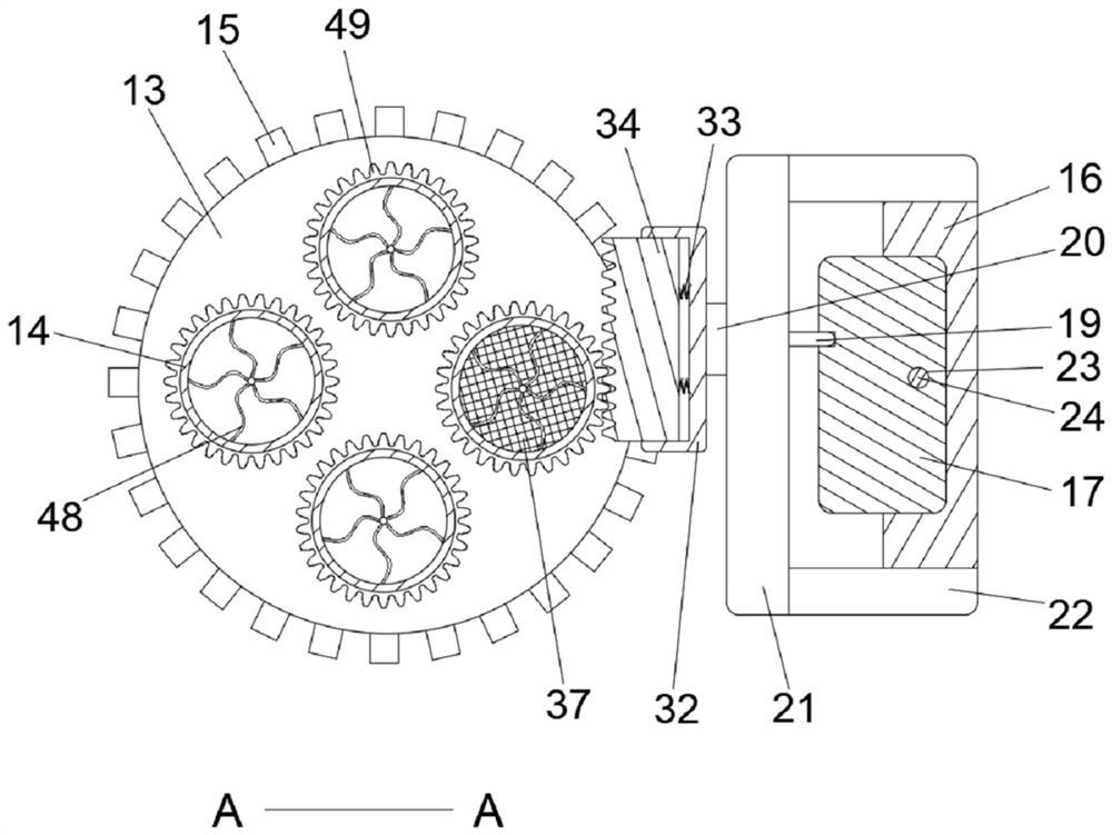 A spinning device for nylon high-strength yarn production