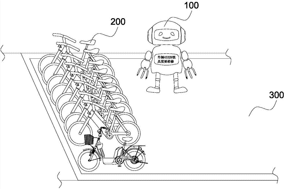 Intelligent maintaining method, robot and system of vehicle