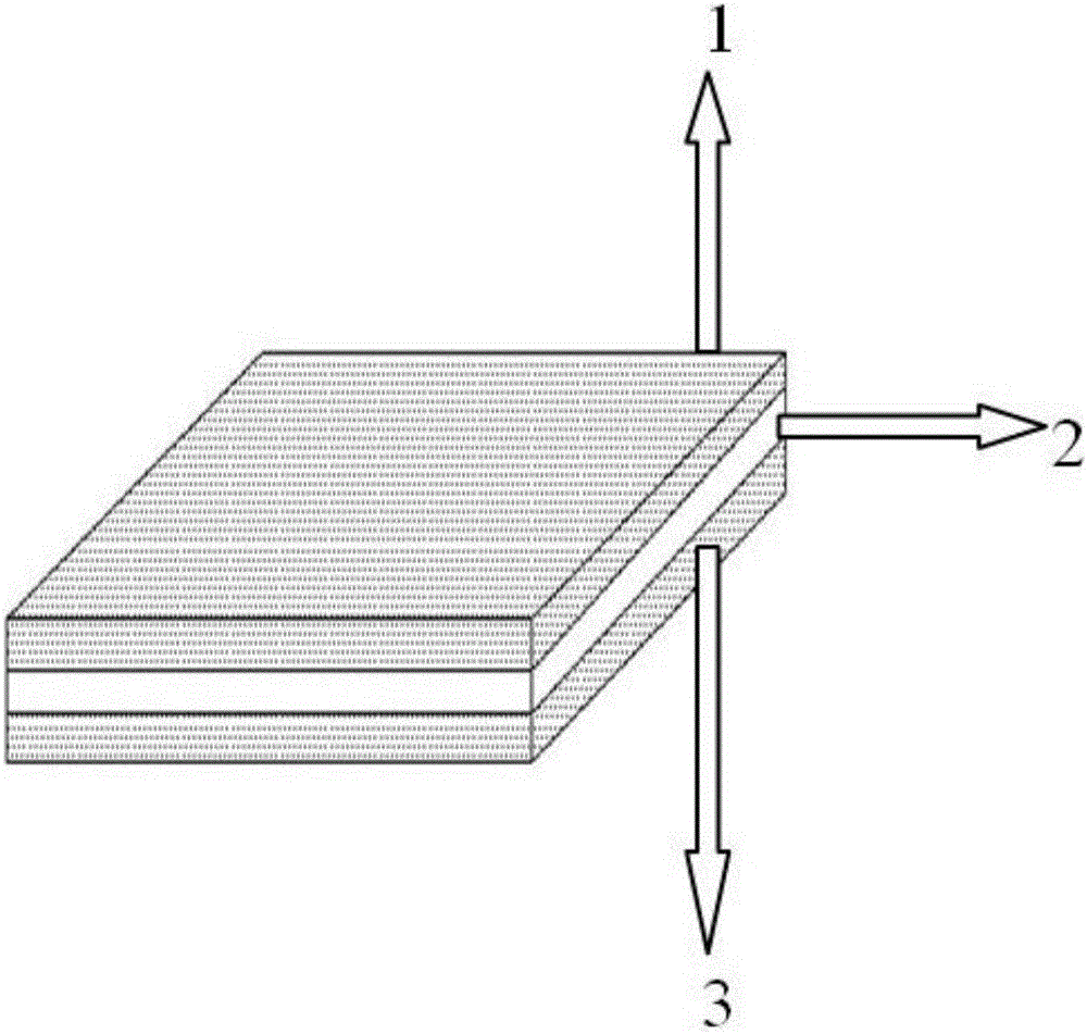 Hot-pressed wood-plastic composite with sandwich structure and manufacturing method thereof