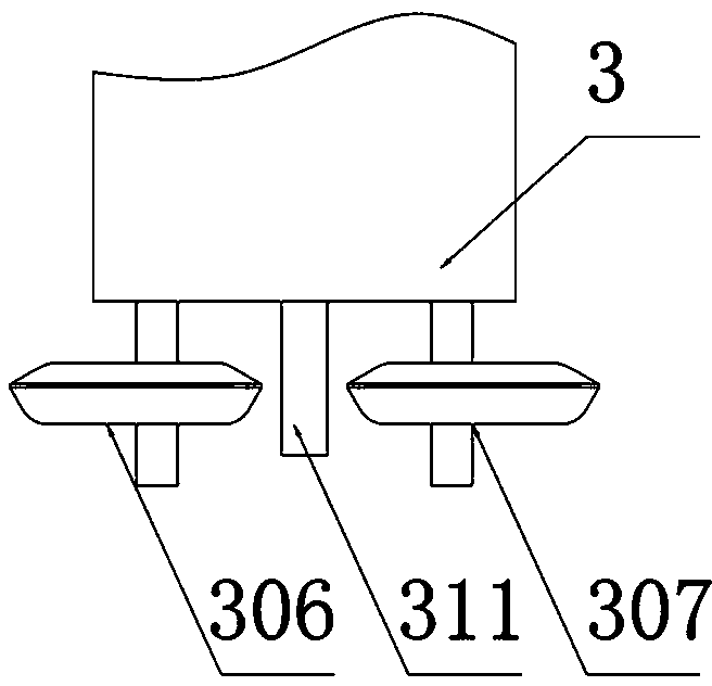 Automatic composting device for city domestic sludge and processing method for city domestic sludge