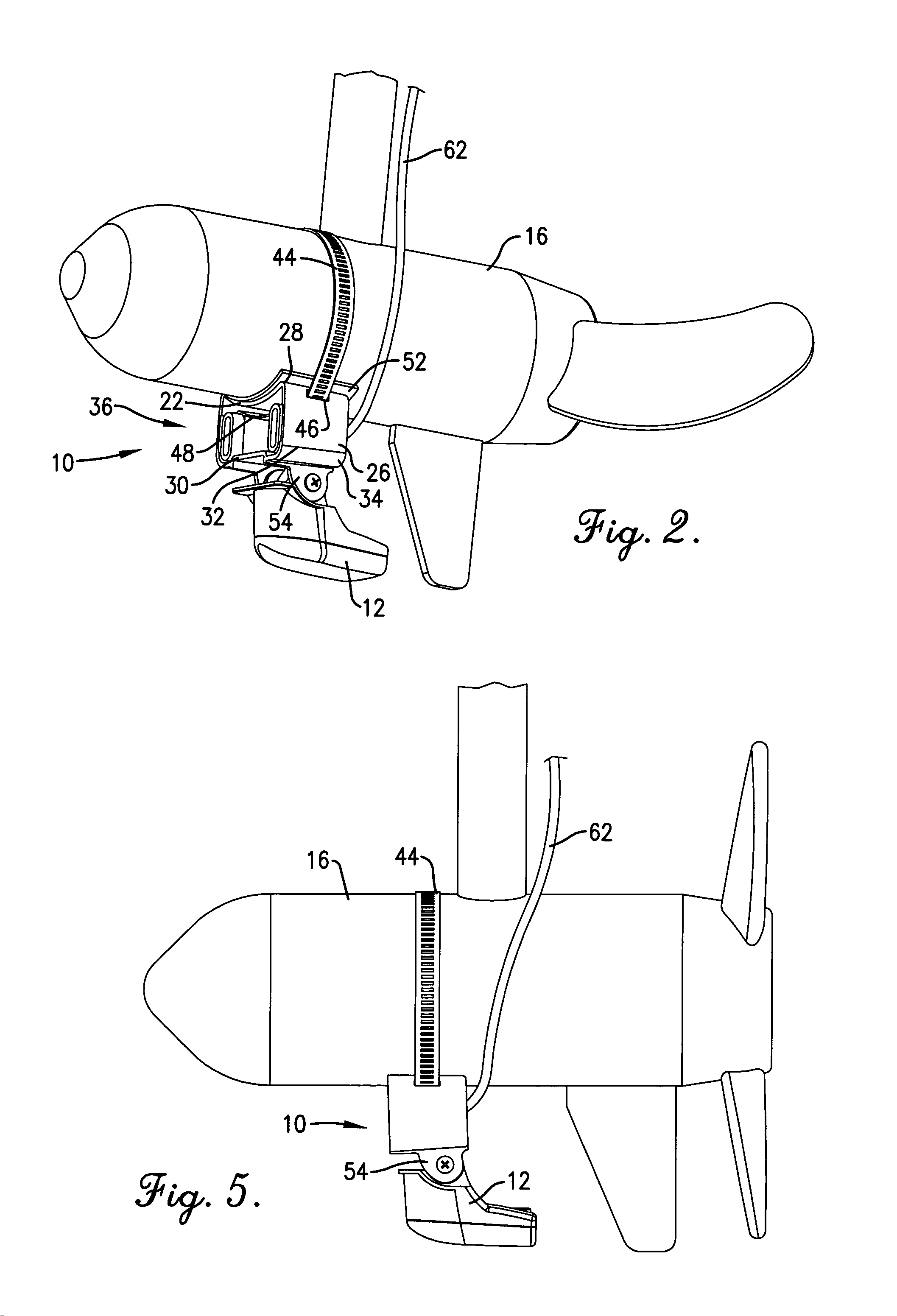 Transducer bracket