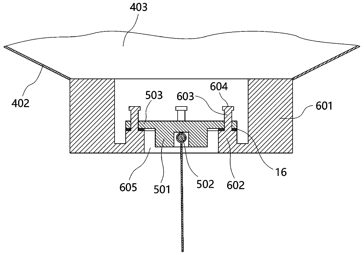 Vehicle failure warning device