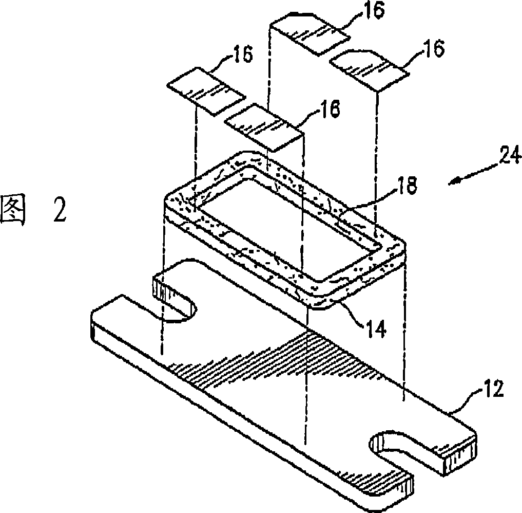 Semiconductor package having non-ceramic based window frame