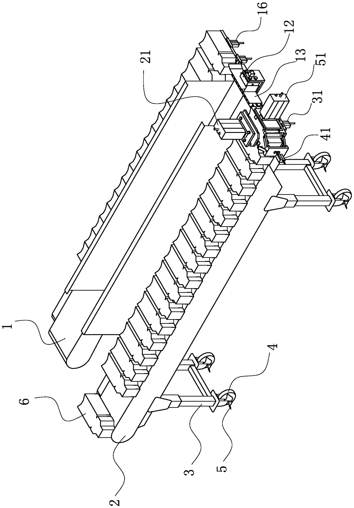 Anti-adhesion device for tobacco packaging box before printing