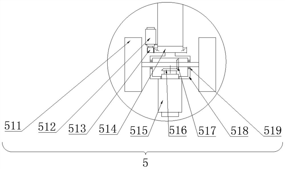 Auxiliary wheel-legged robot for transporting armored vehicle through train and using method of auxiliary wheel-legged robot