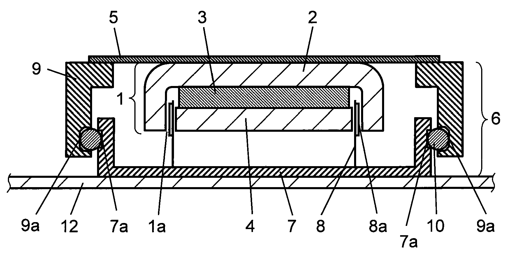 Acoustic exciter and speaker using it