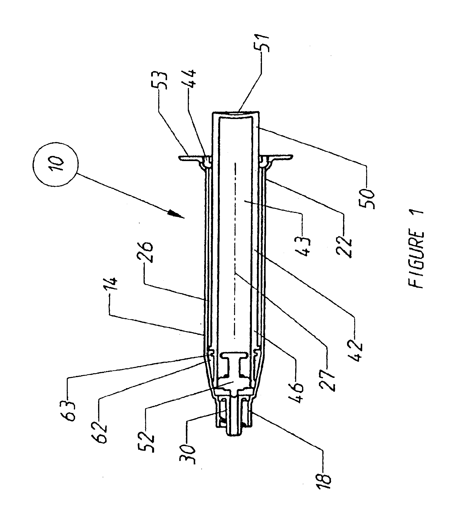 Disposable safety syringe