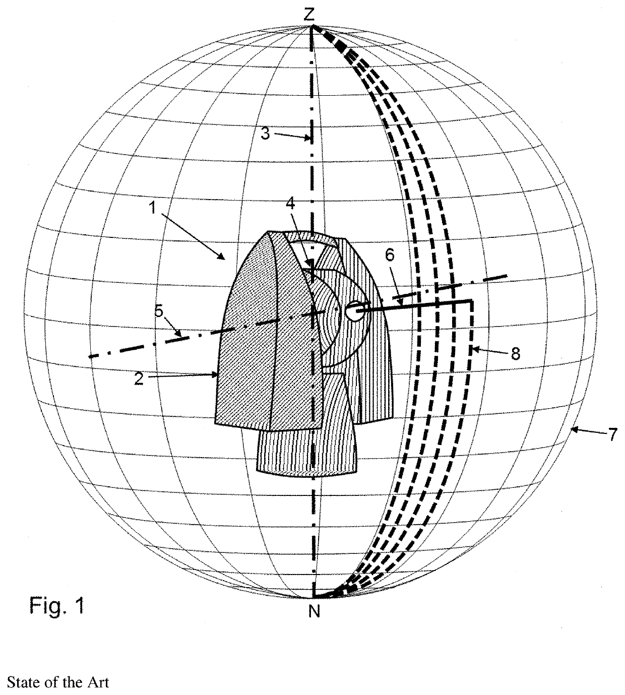 Scanning surveying device