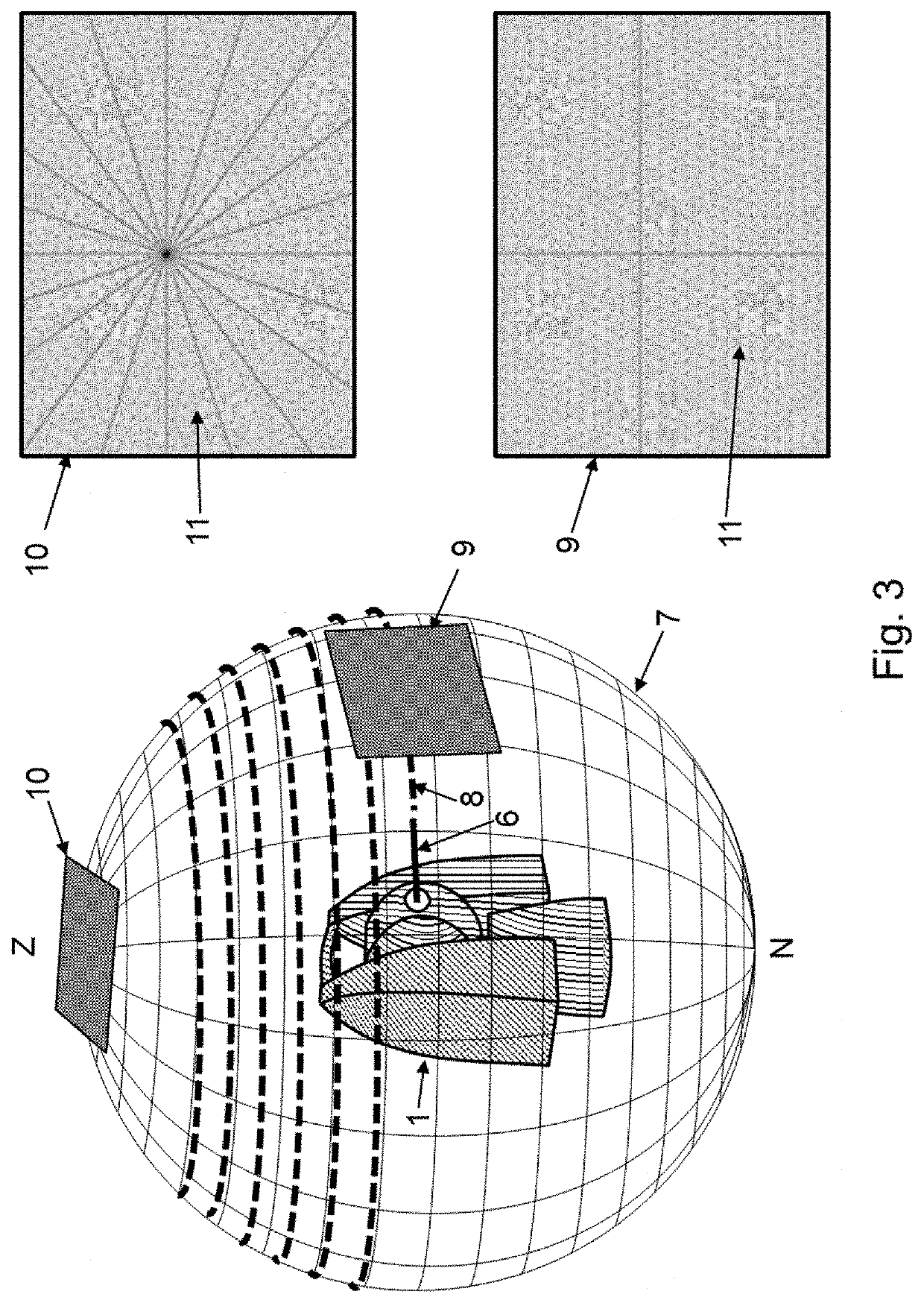 Scanning surveying device