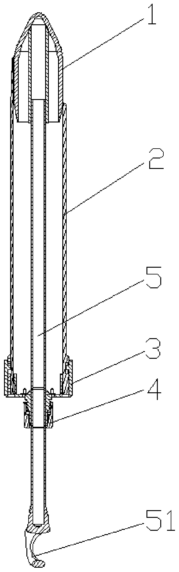 Object extraction device for laparoscopic surgery