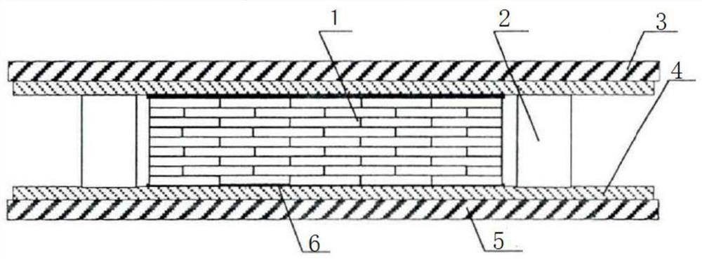 A preparation method of bamboo powder reinforced laminated veneer lumber for doors