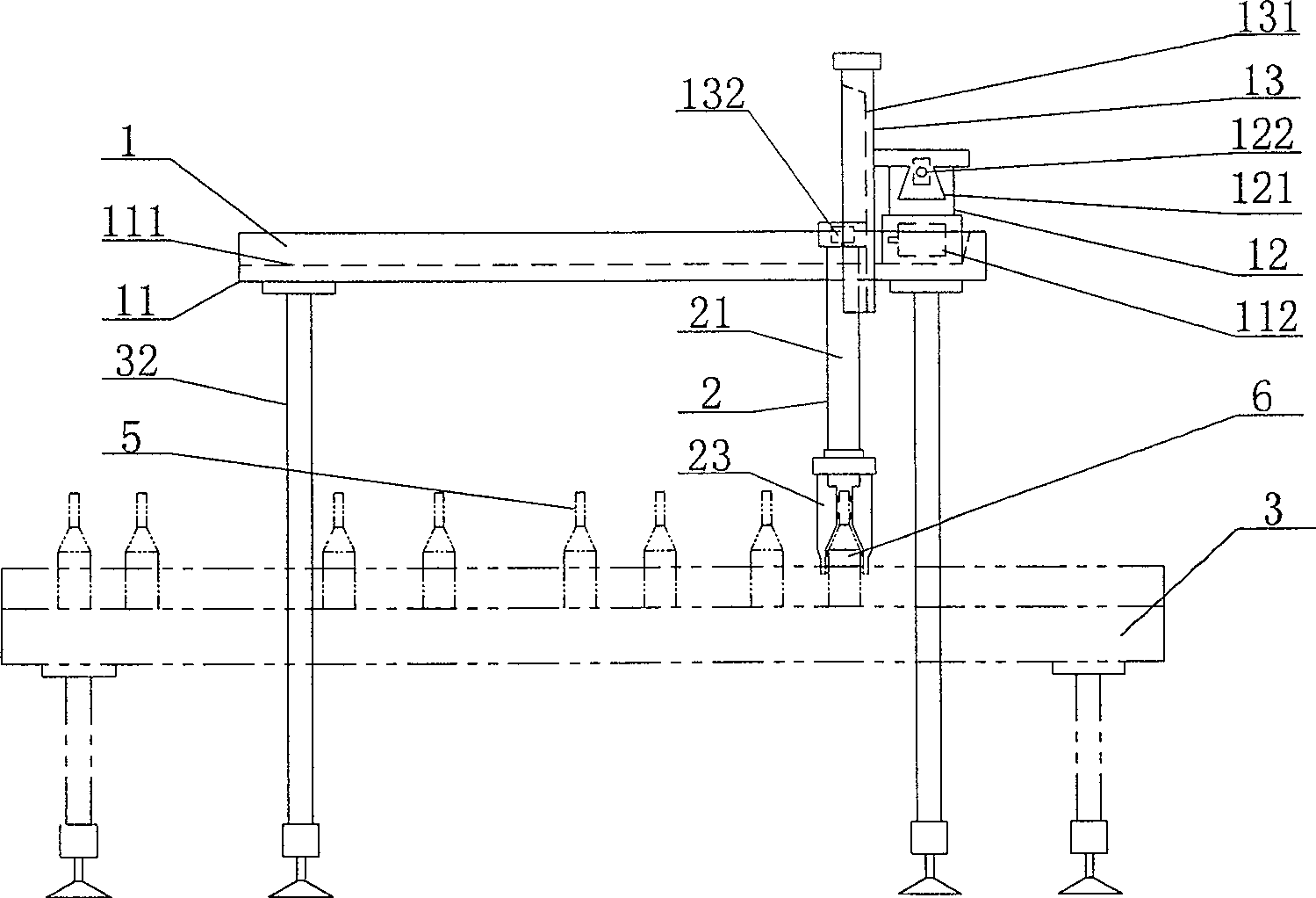 Defective goods automatic sorting method and equipment for high-speed automated production line