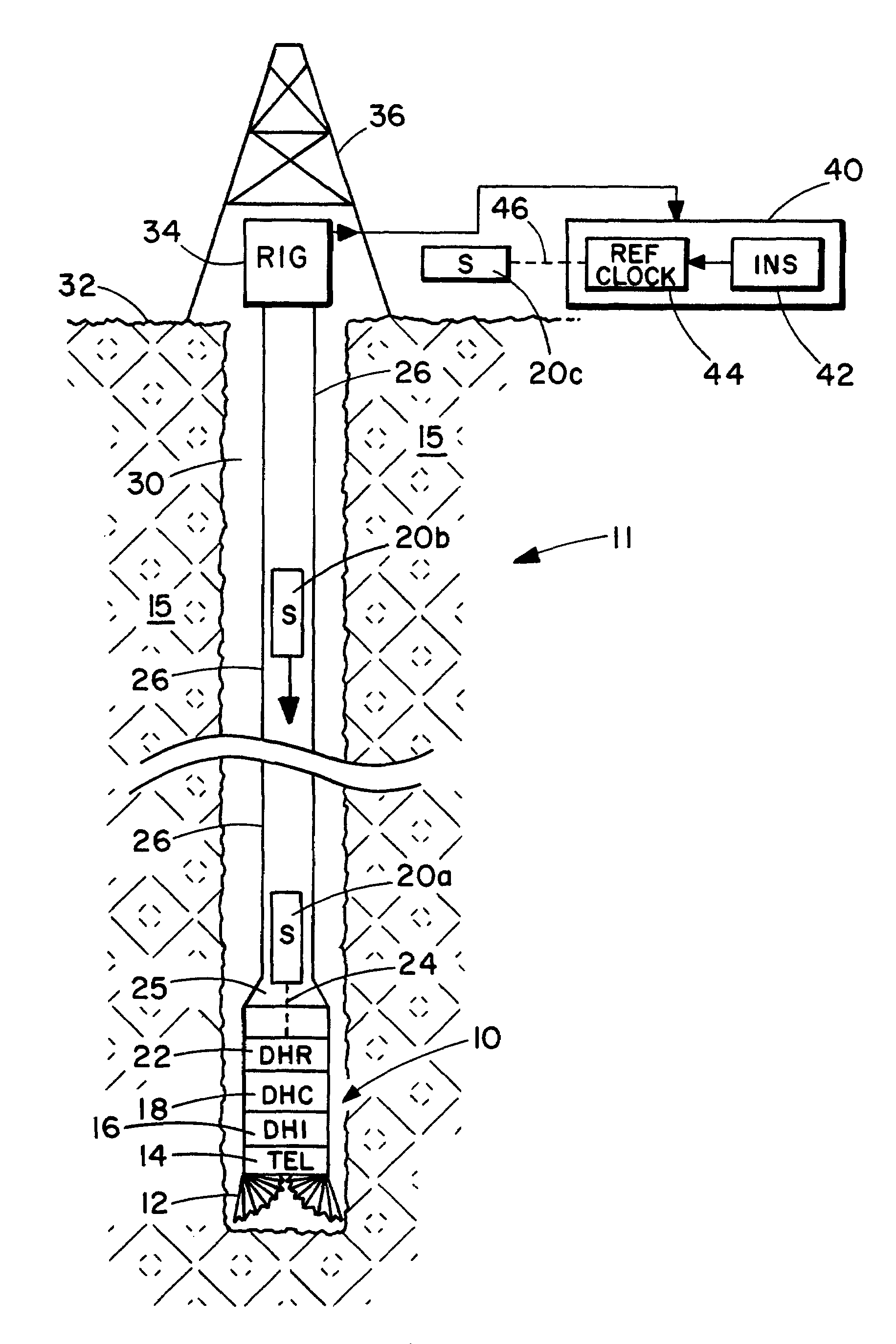 Downhole clock synchronization apparatus and methods for use in a borehole drilling environment