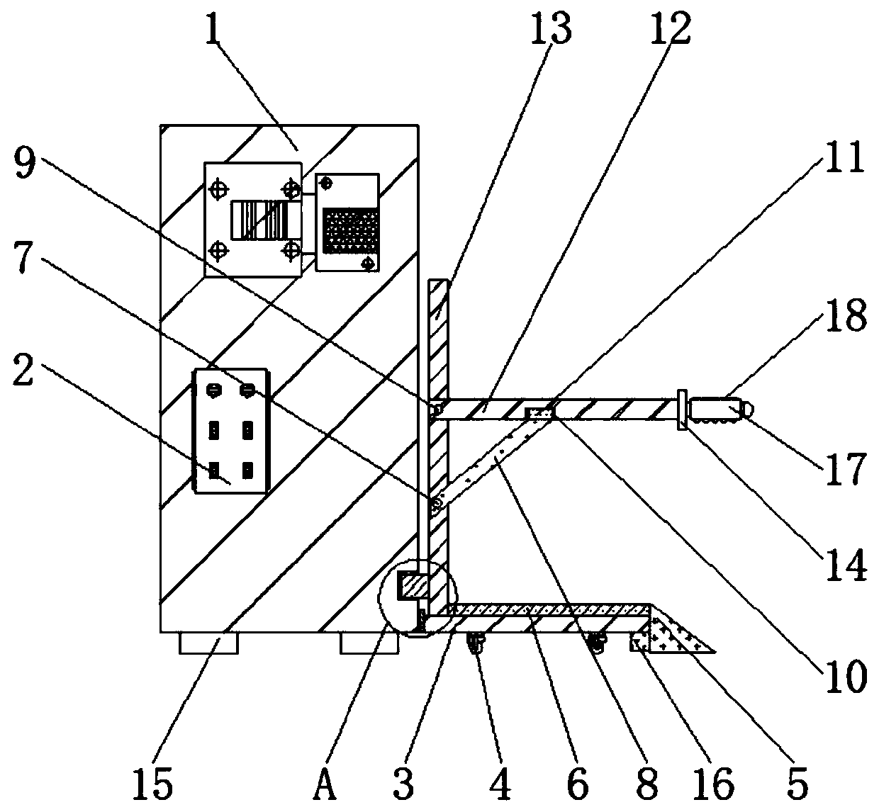 Engineering machinery electrical equipment detection device