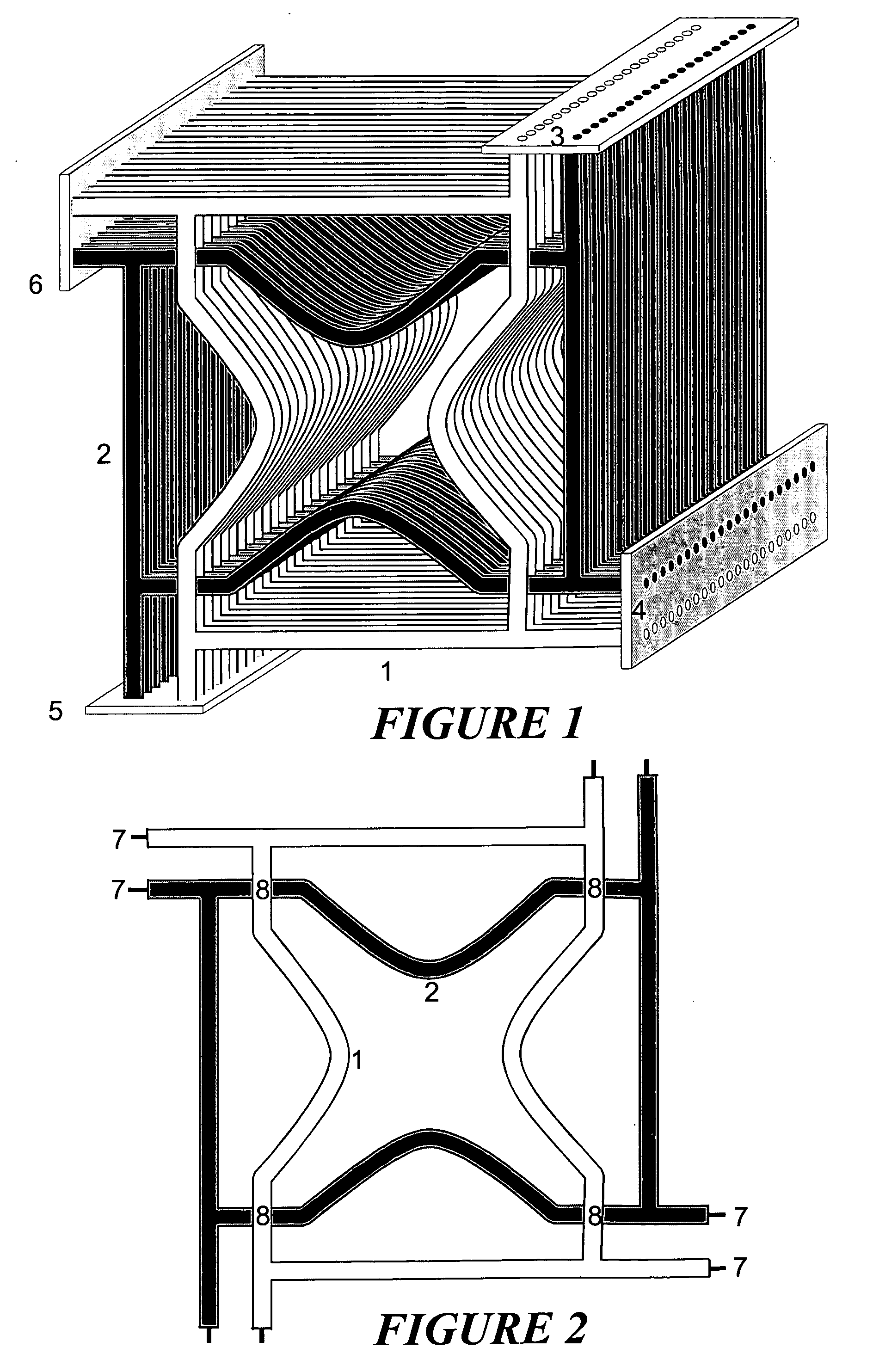 Ion guides with RF diaphragm stacks