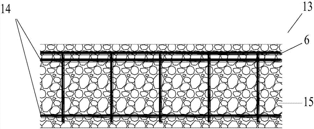 Soft soil foundation high fill embankment for effectively controlling post-construction settlement and construction method