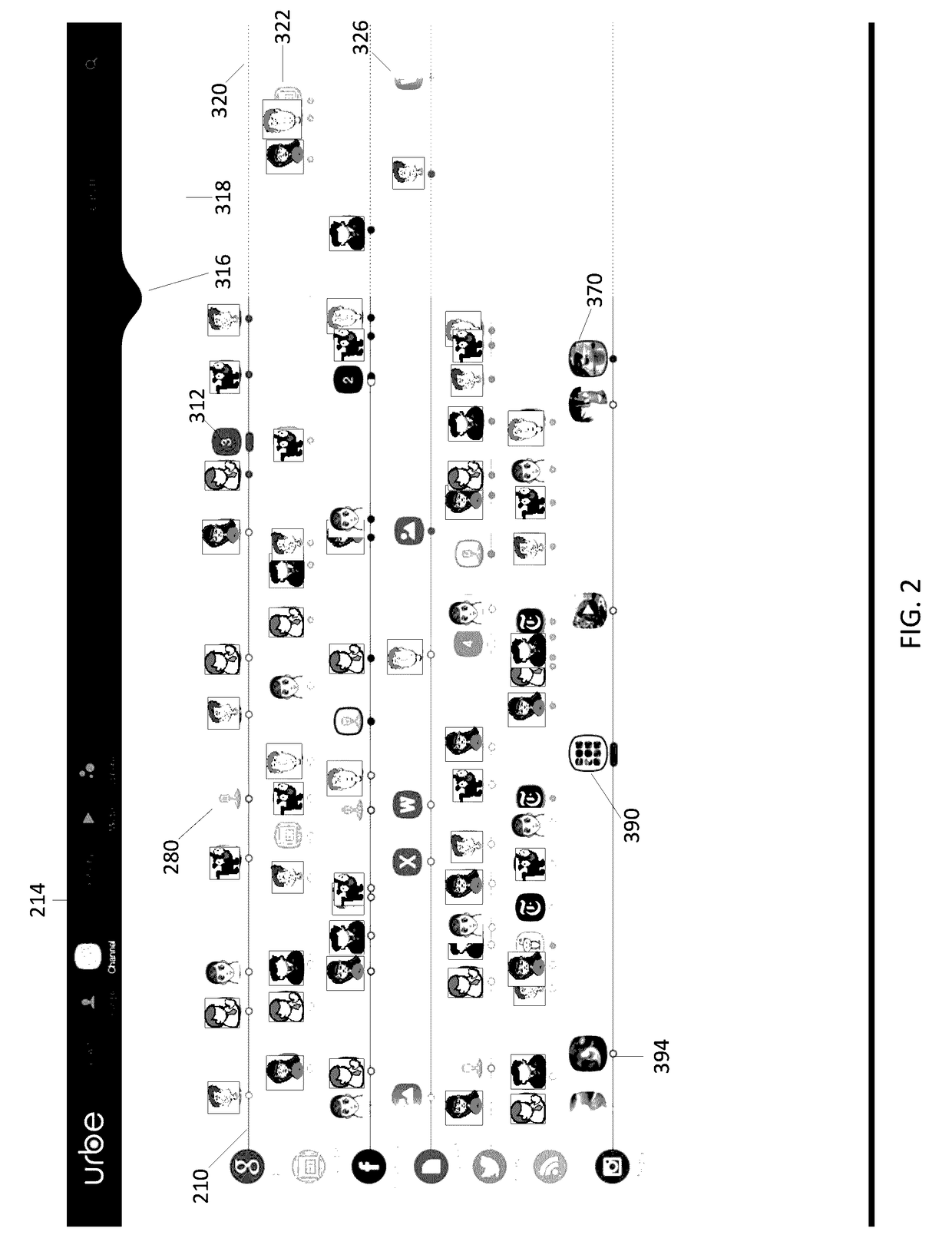 Systems and techniques for aggregation, display, and sharing of data