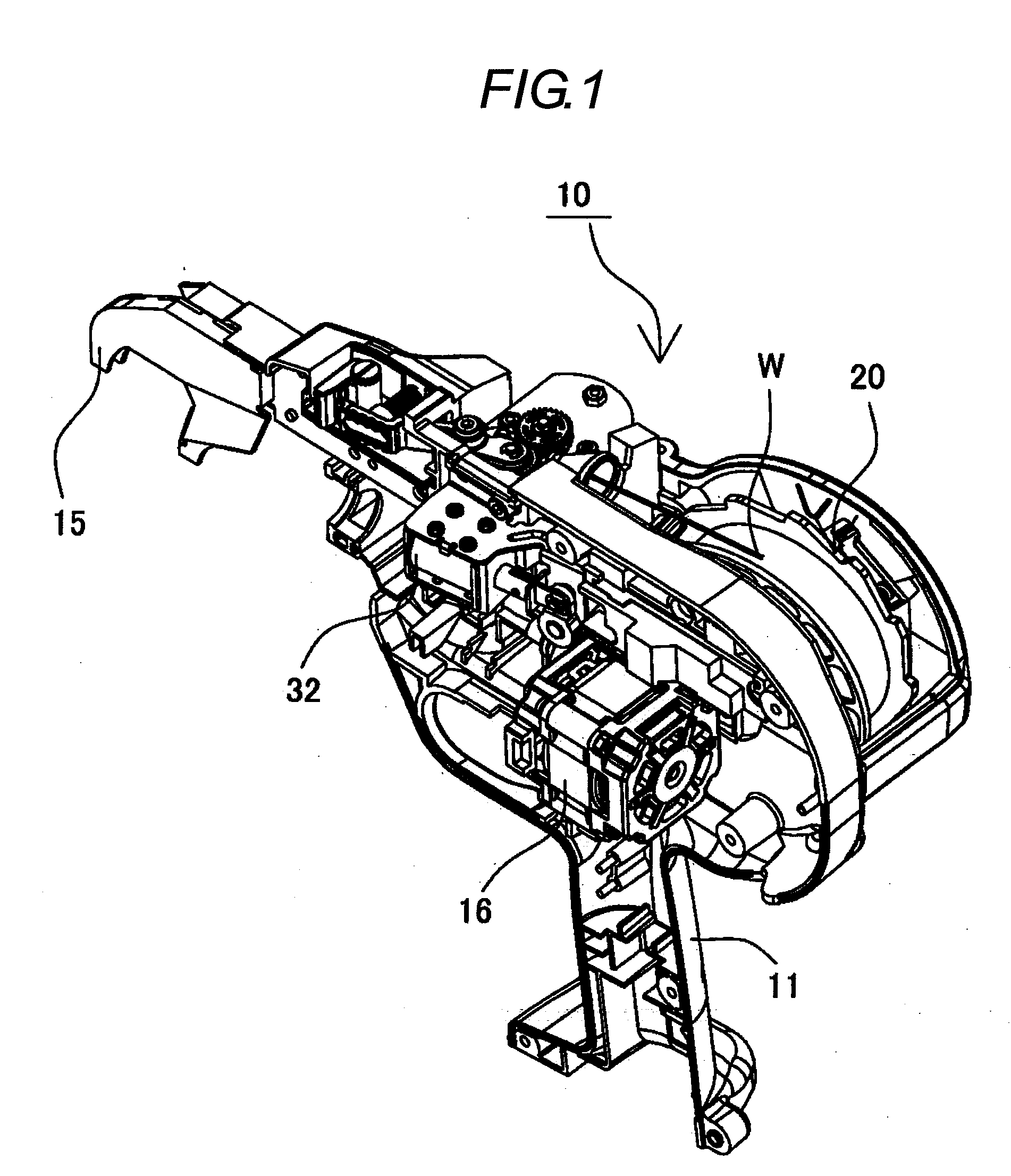 Brake system of wire reel in reinforcing bar binding machine