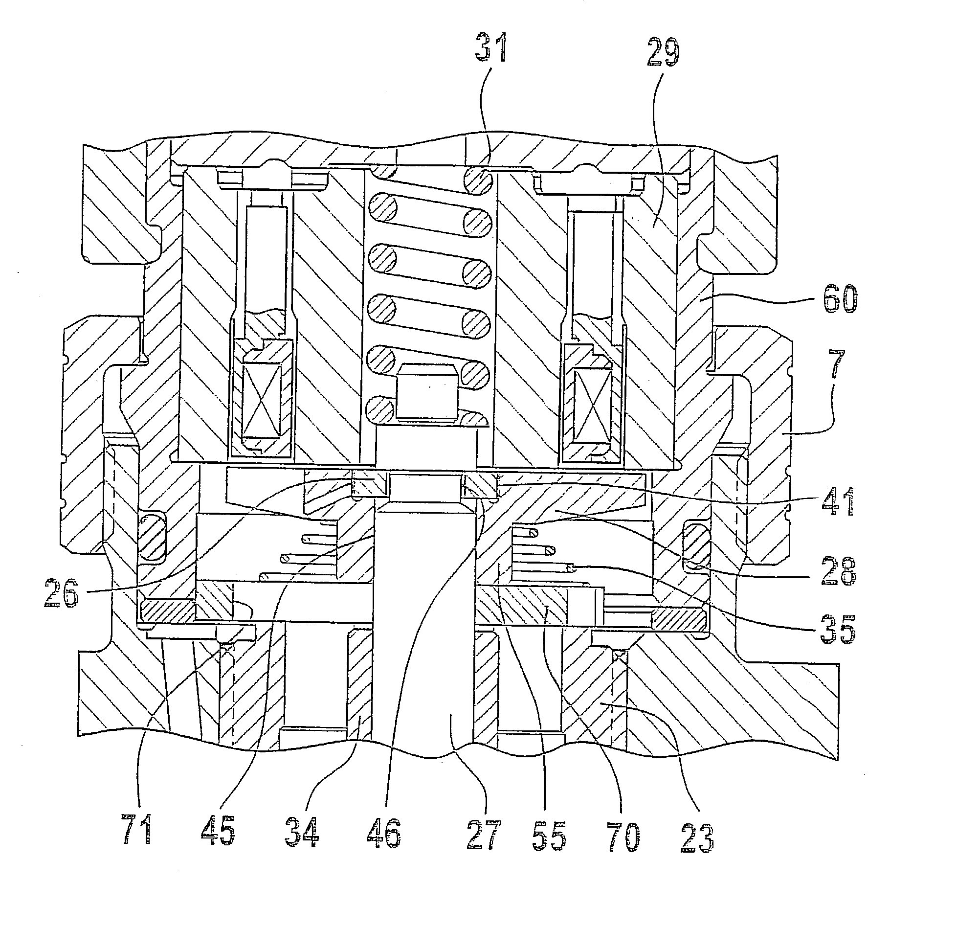 Electromagnetic valve for controlling an injection valve of an internal combustion engine