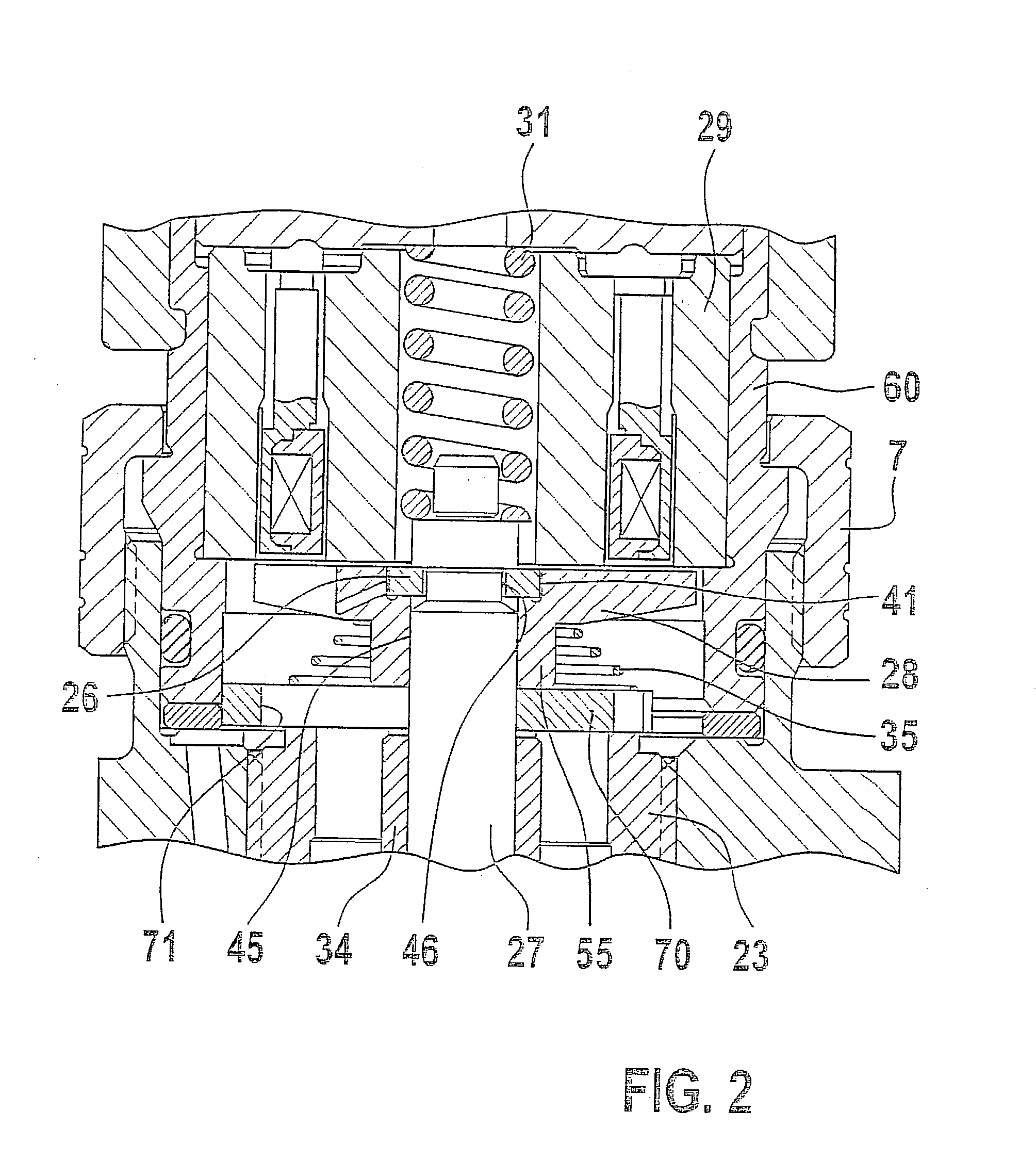 Electromagnetic valve for controlling an injection valve of an internal combustion engine