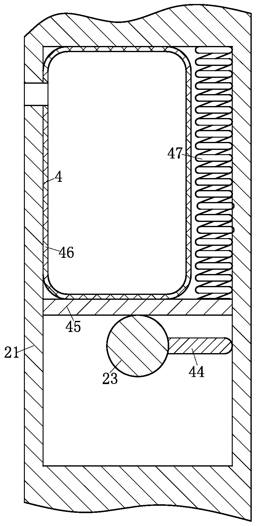 Coating production device for film