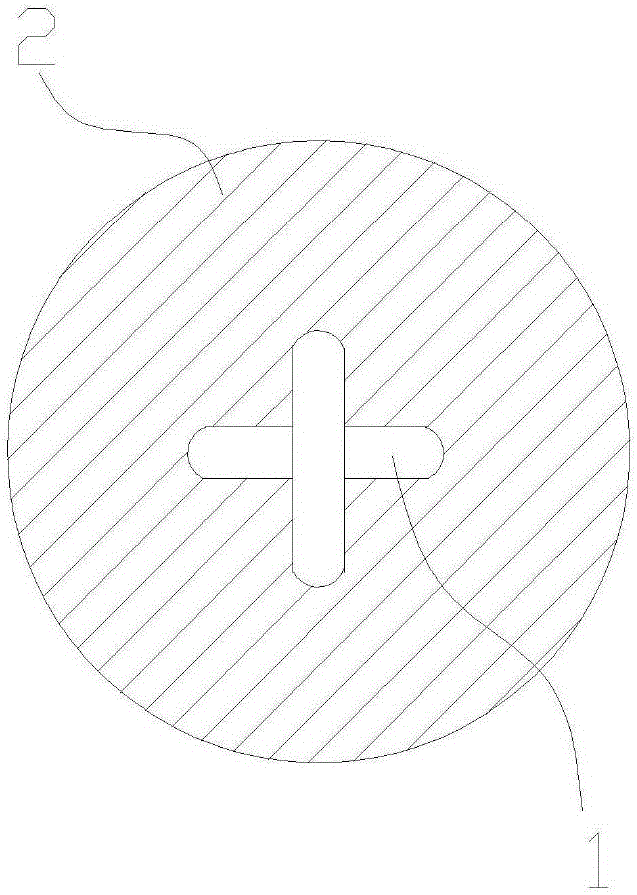 Wide-body elevator balance compensation chain and production process thereof