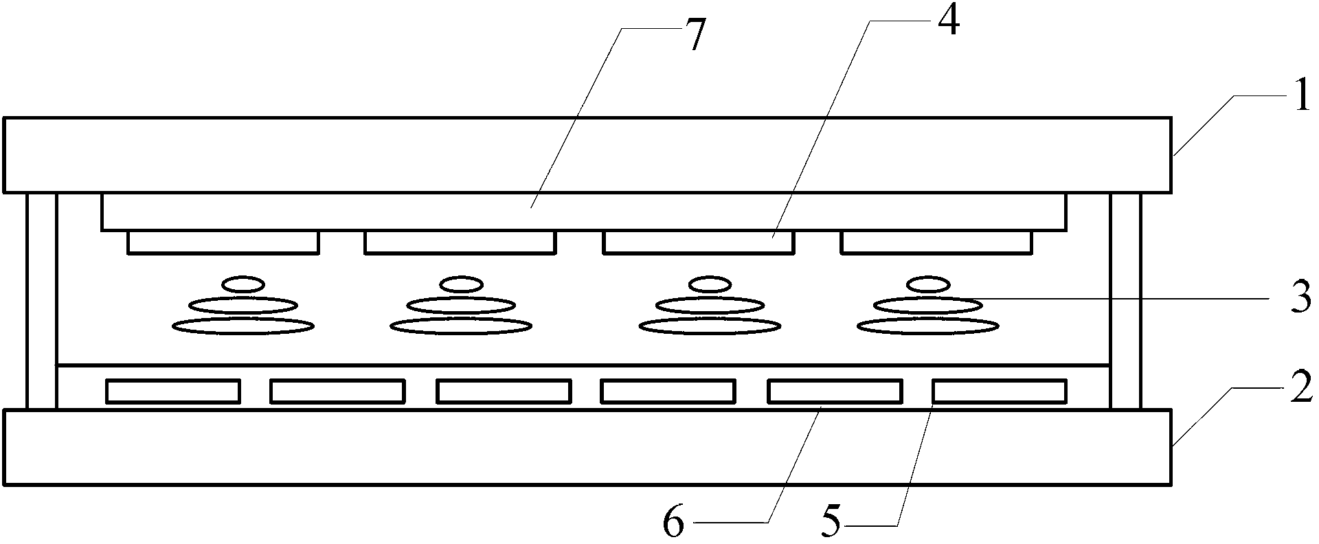 Capacitance embedded touch screen, driving method and display device thereof