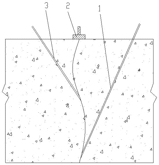 Method for leakage water plugging, strengthening and repairing against concrete crack