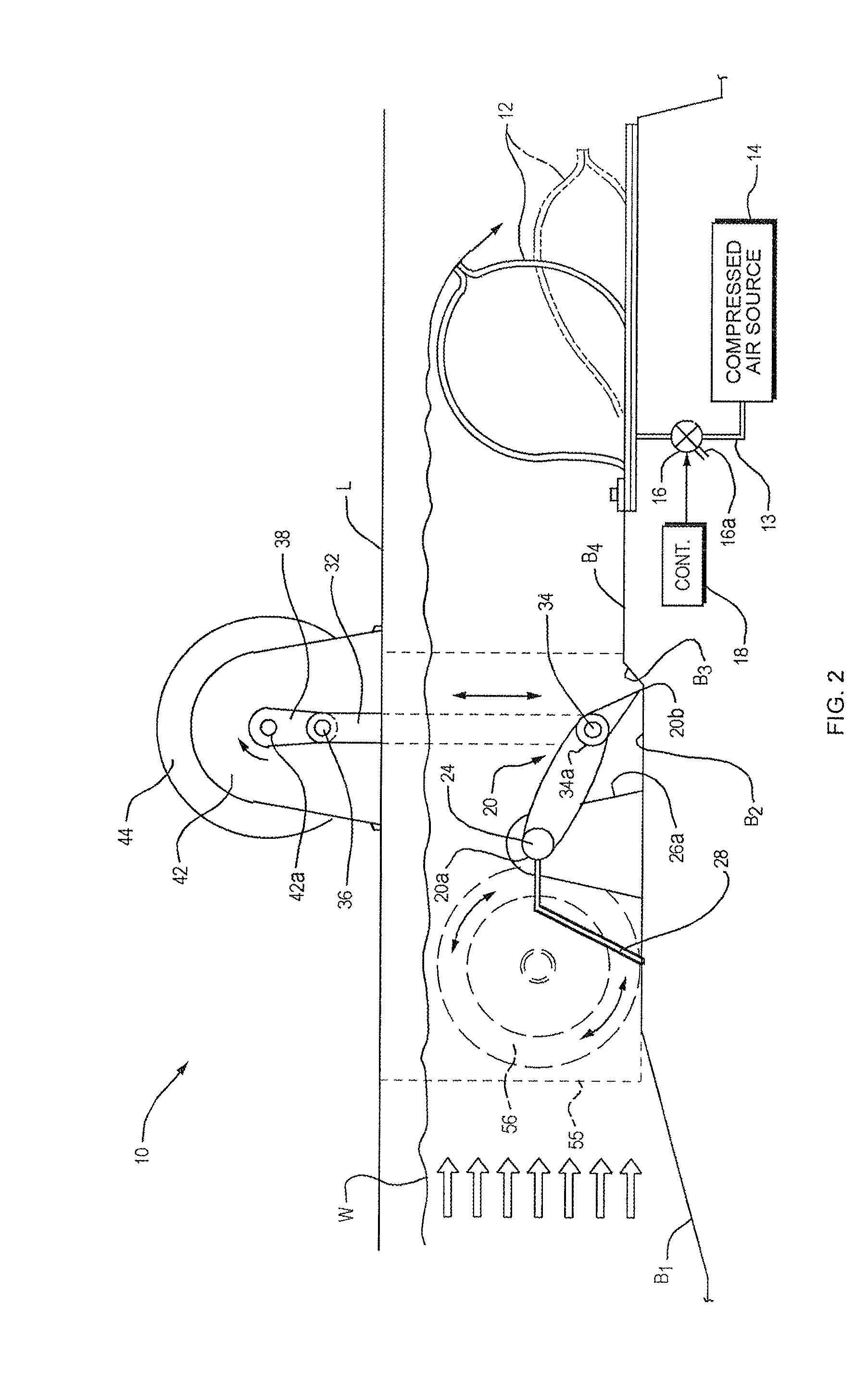 Fluid-responsive oscillation power generation method and apparatus