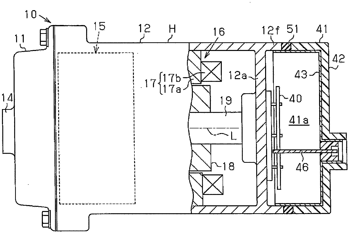 Motor-driven compressor