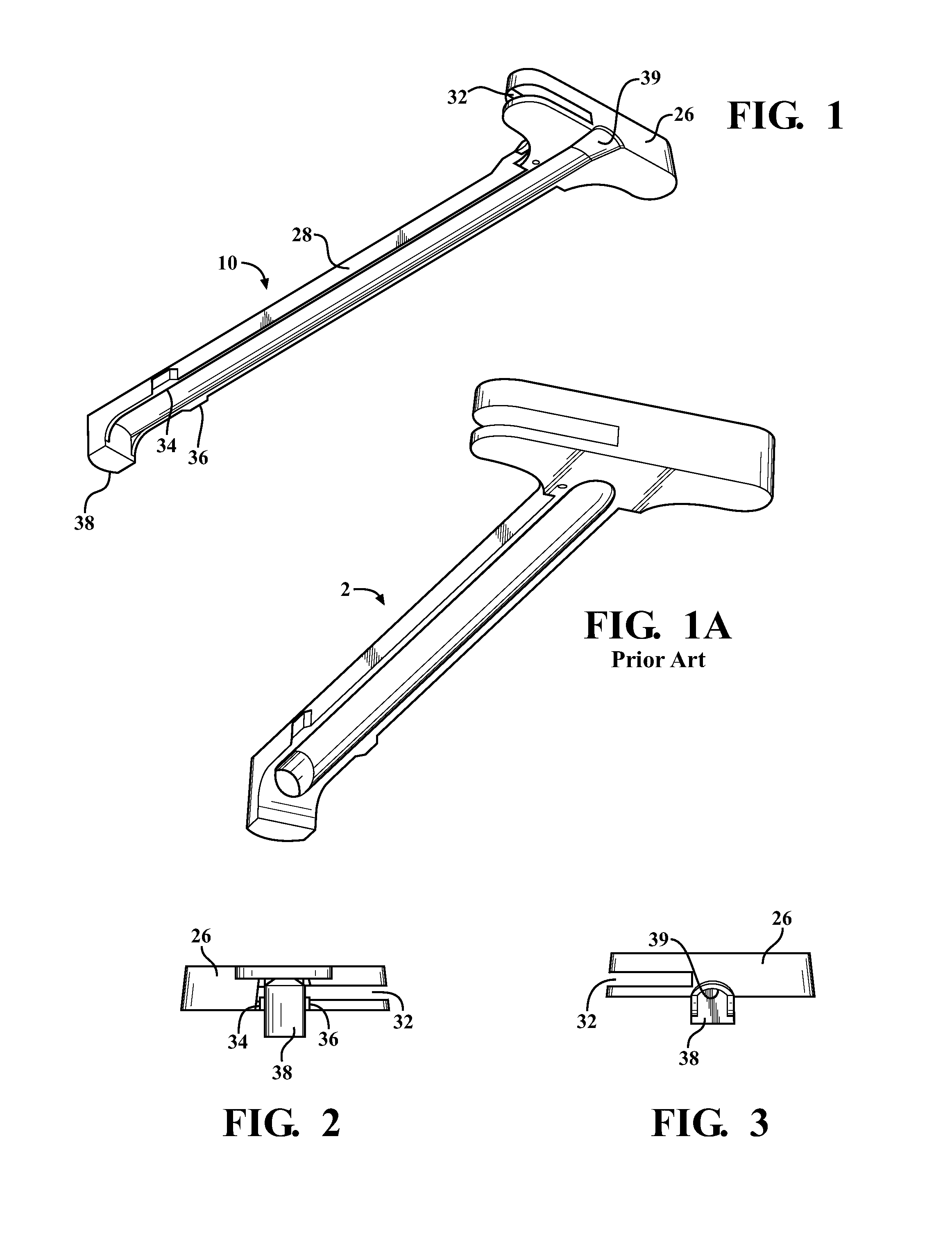 Anti jam, grooved and expanding charging handle for sub caliber actions