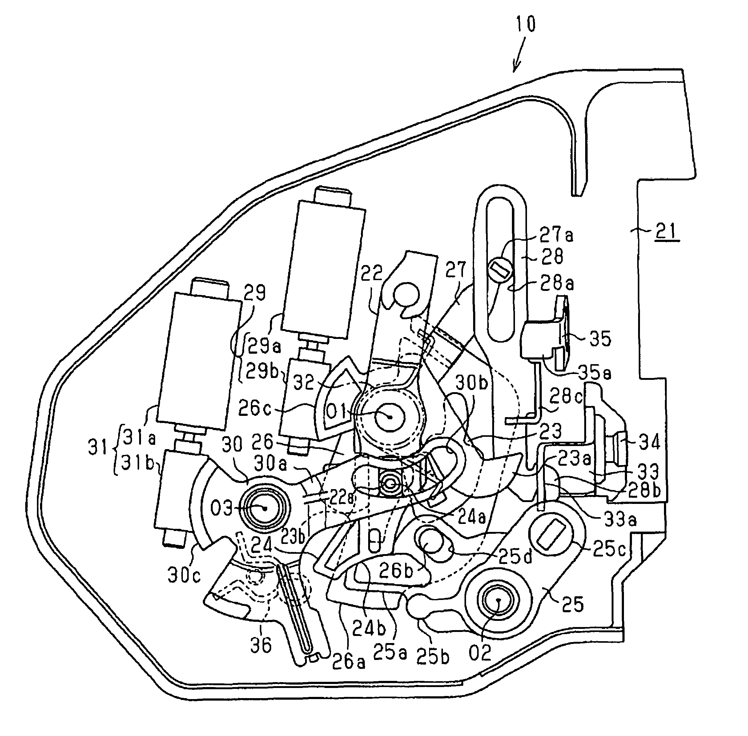 Door lock apparatus for vehicle