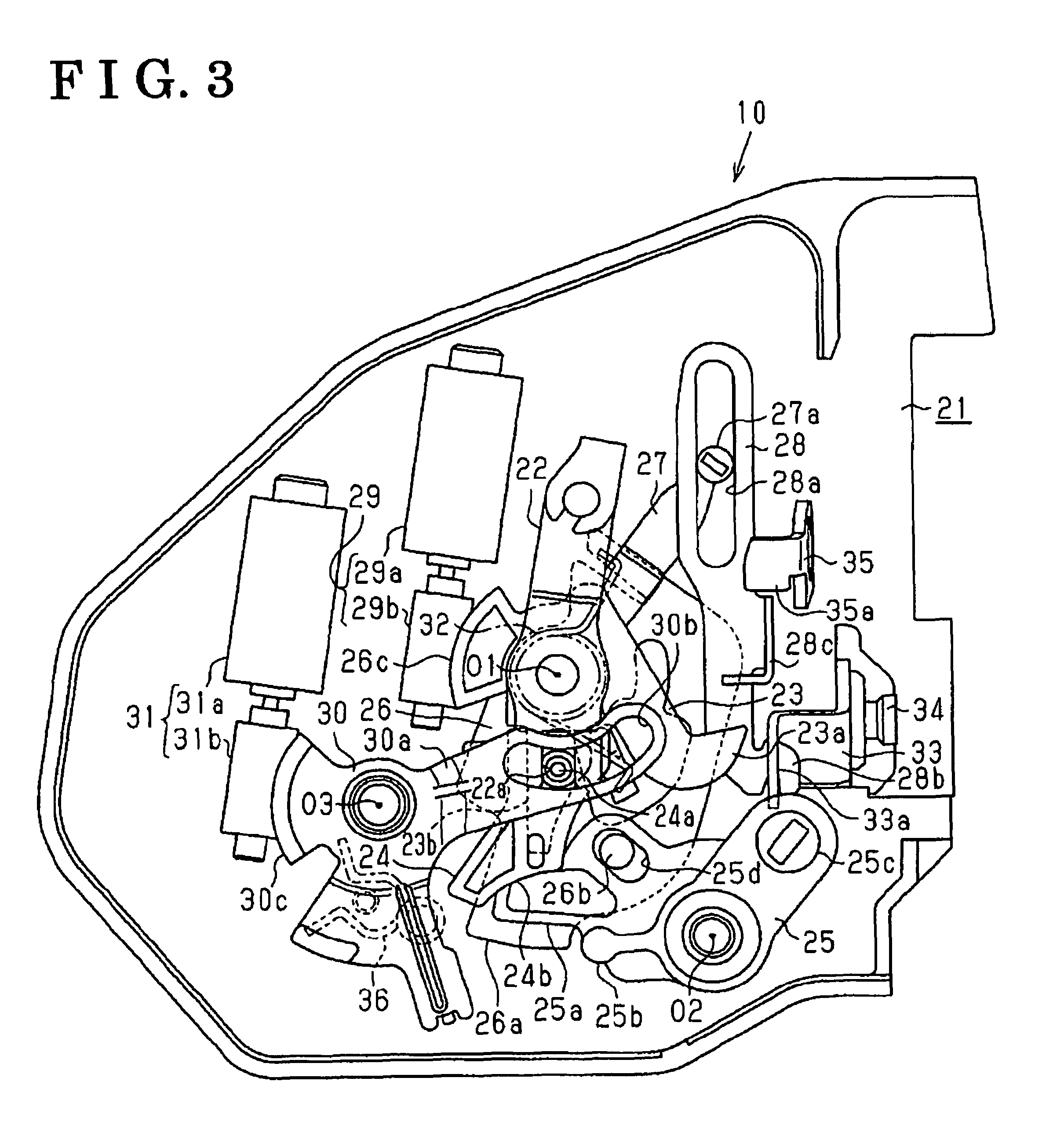 Door lock apparatus for vehicle