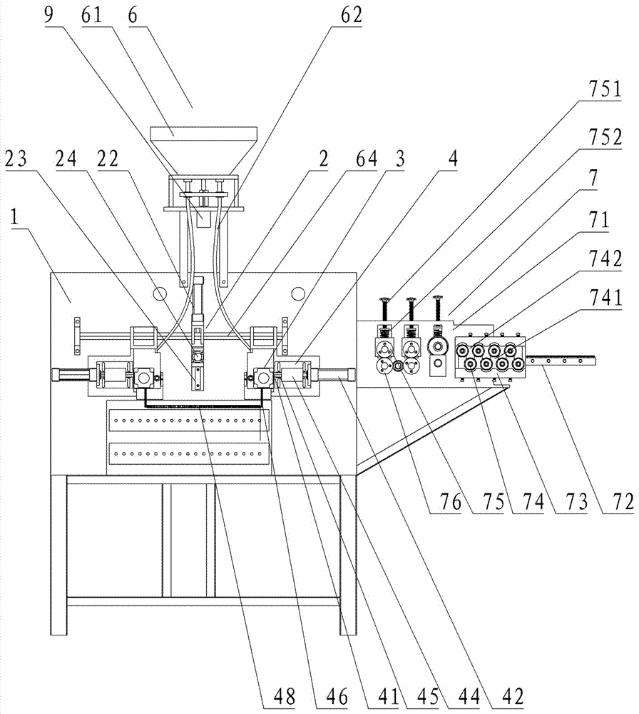 Full-automatic steel-bead butt welder