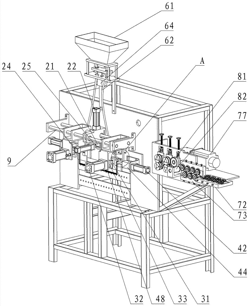 Full-automatic steel-bead butt welder