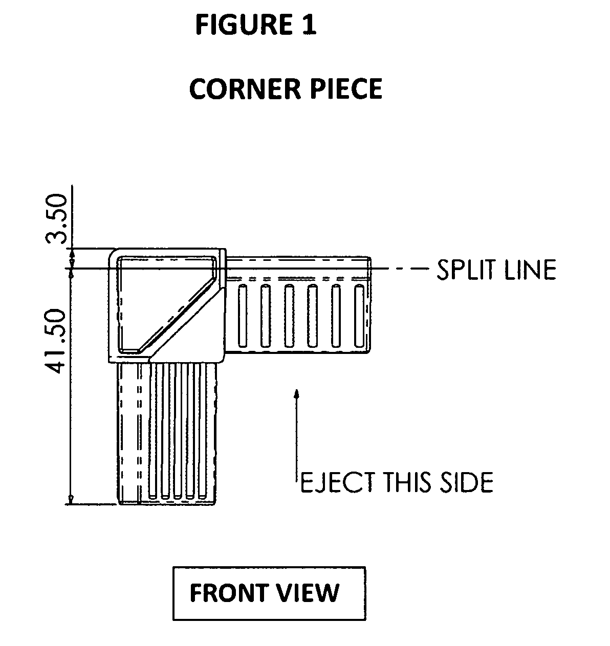 Framework for assembly around a gift, surprise or present