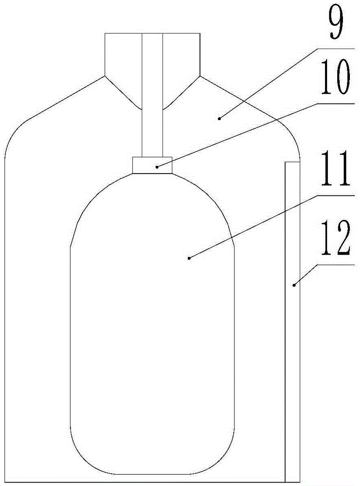 Closed excrement low-temperature treatment system