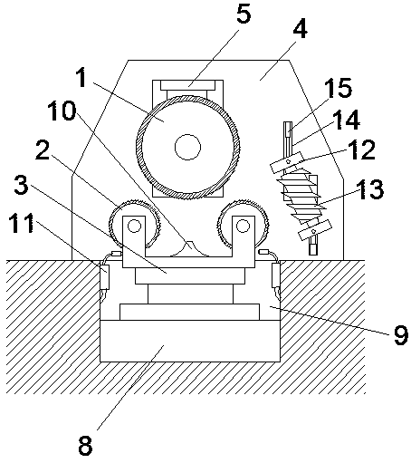 Plate rolling machine