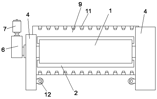 Plate rolling machine