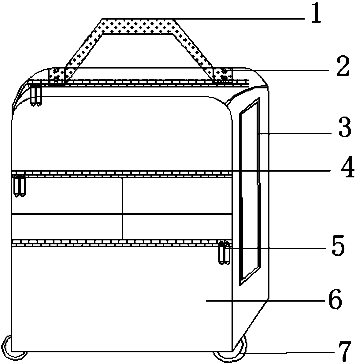 Environment-friendly waterproofing laptop bag for field operation