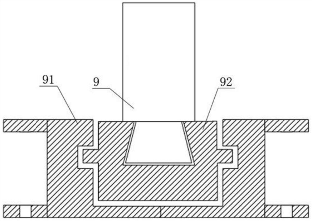 Open type turbine blade test equipment