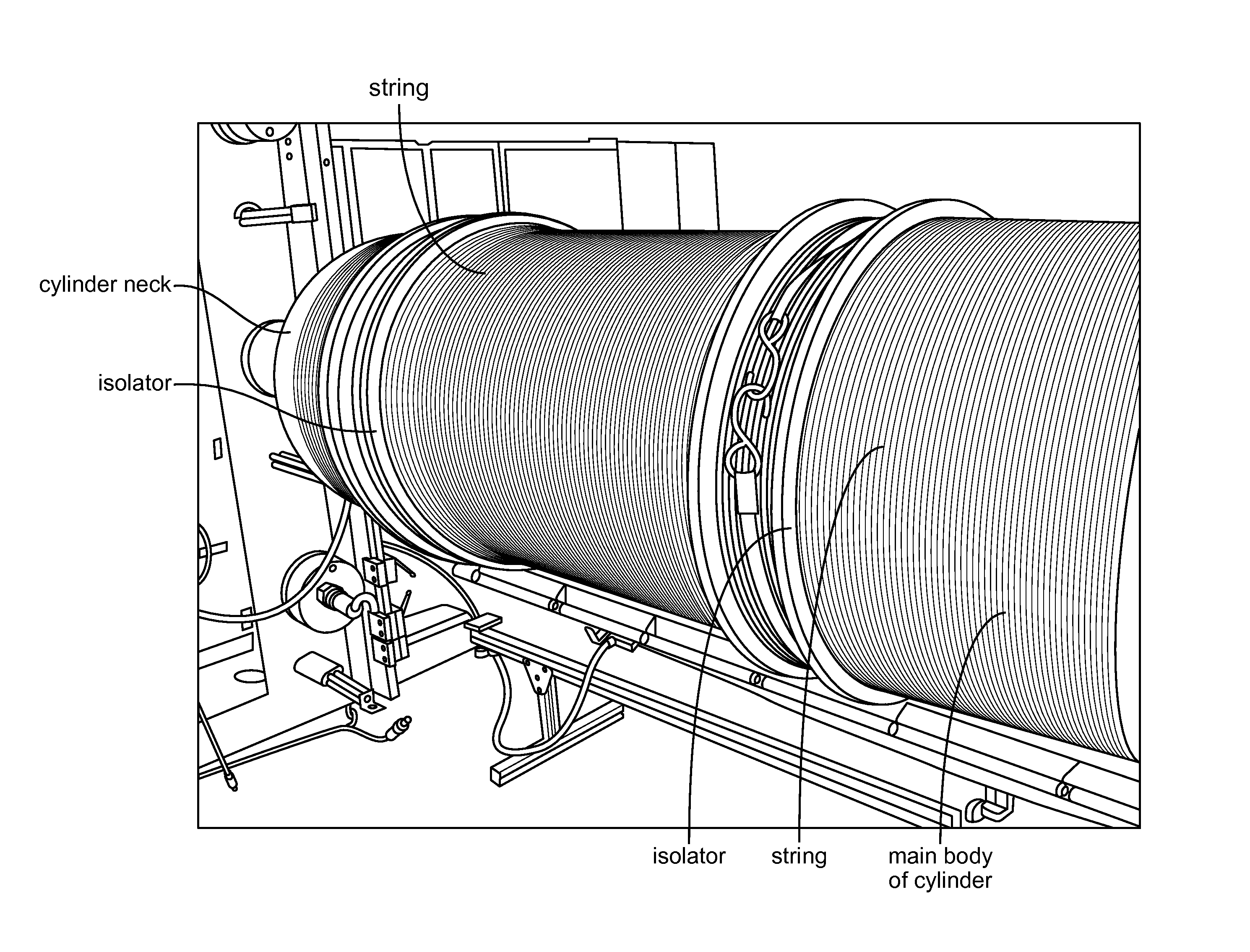 Strap guide and tank mounting fixture