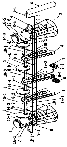 Container pipeline gas explosion experiment device with concentration gradient and use method