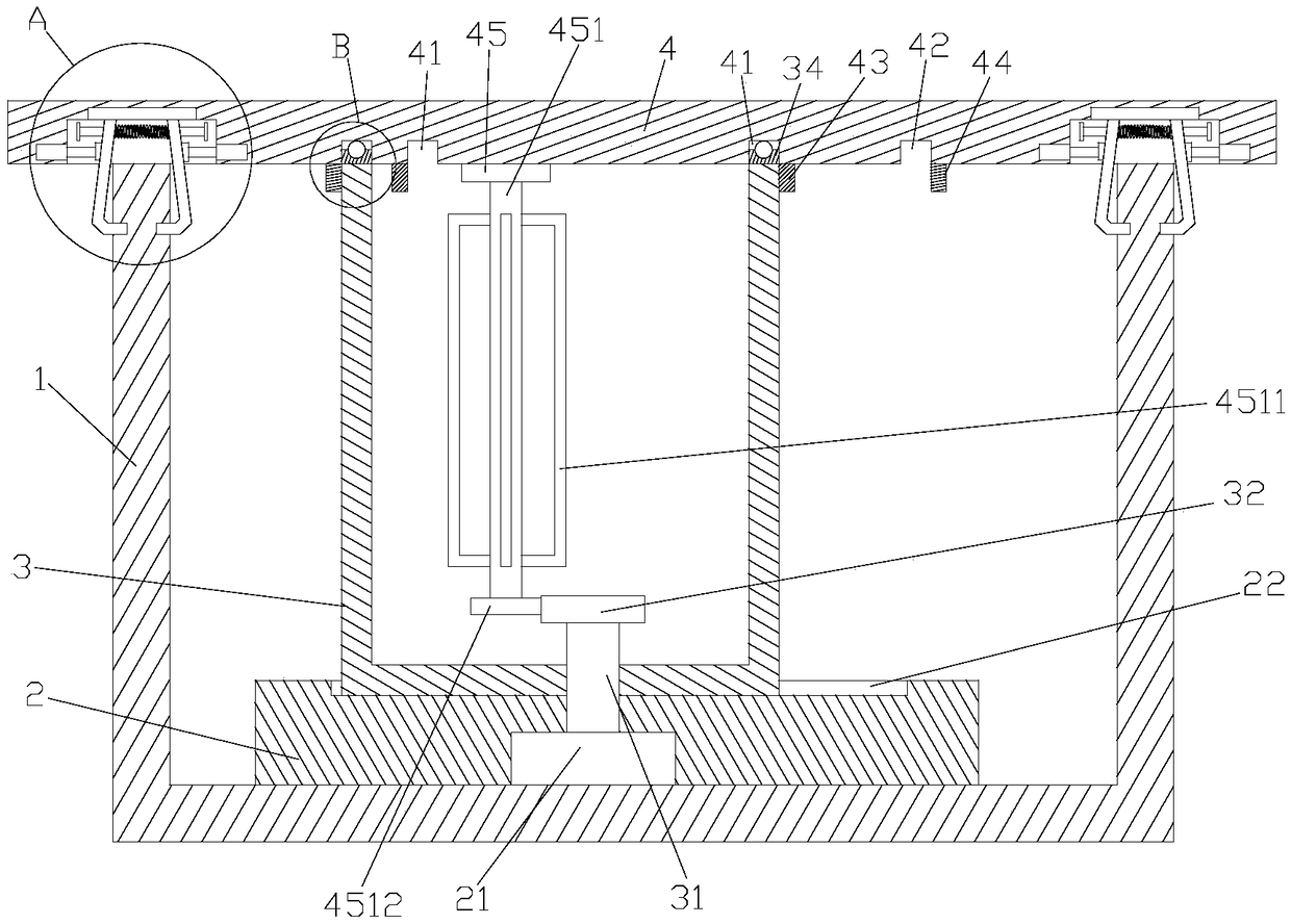 A stirring device used for biological pharmacy