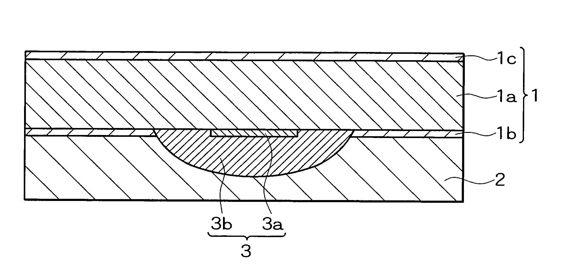 Weldment of different materials and resistance spot welding method