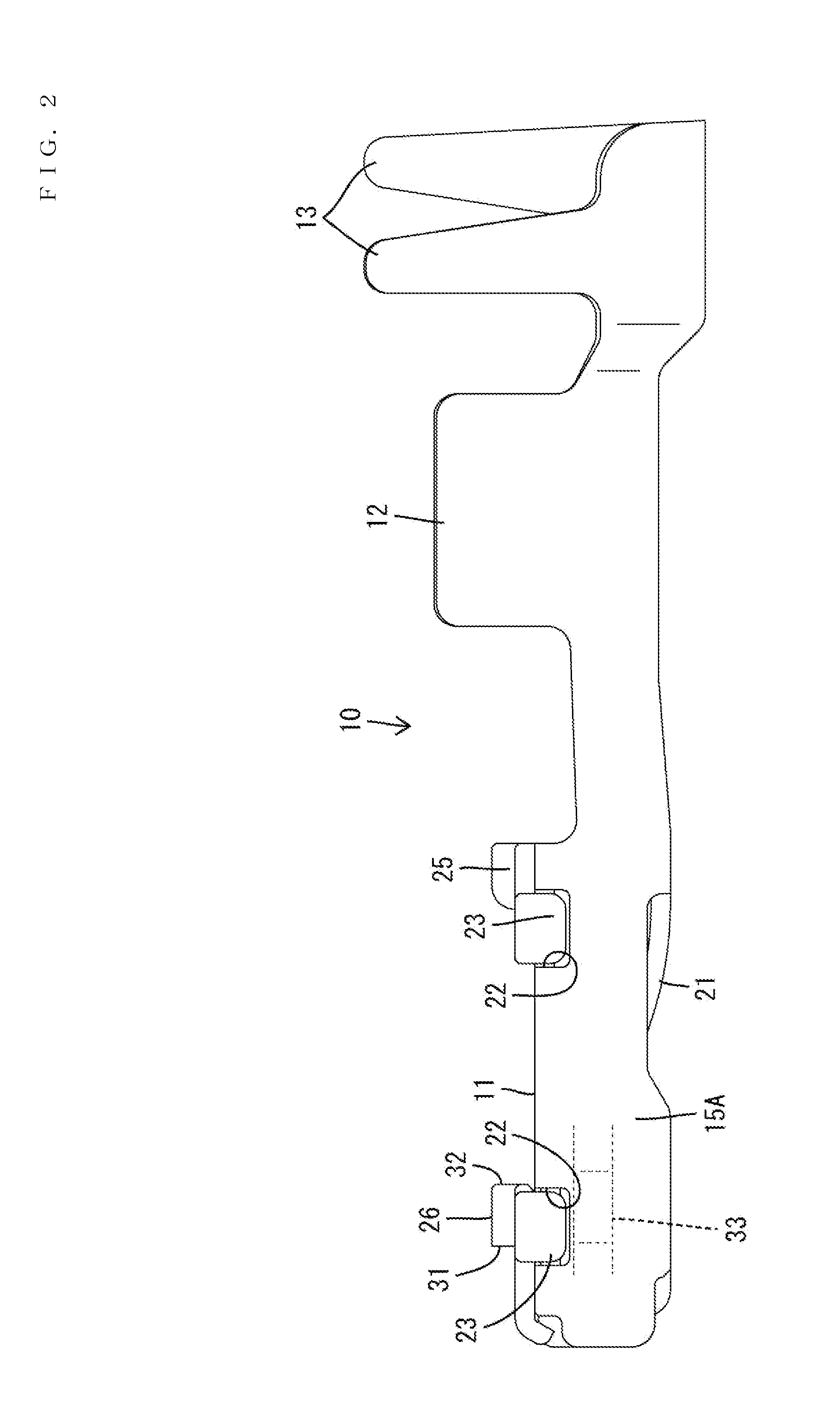 Terminal fitting and connector