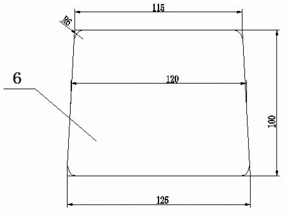 A method for opening oblique openings in composite compartments