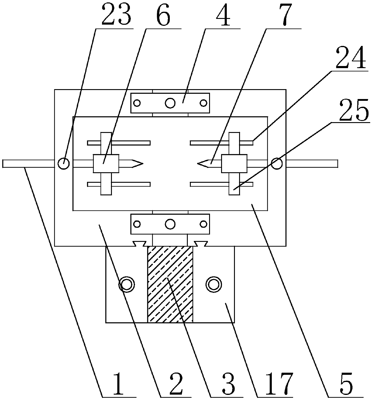 Realization method for preventing damage of core of cable wire