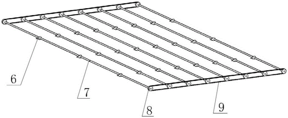 A string type electrospinning device and method