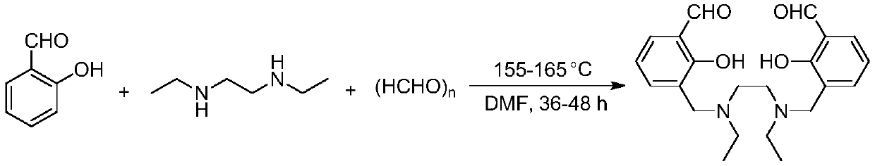 Antibacterial Zn complex-porous resin composite adsorption material and preparation method thereof